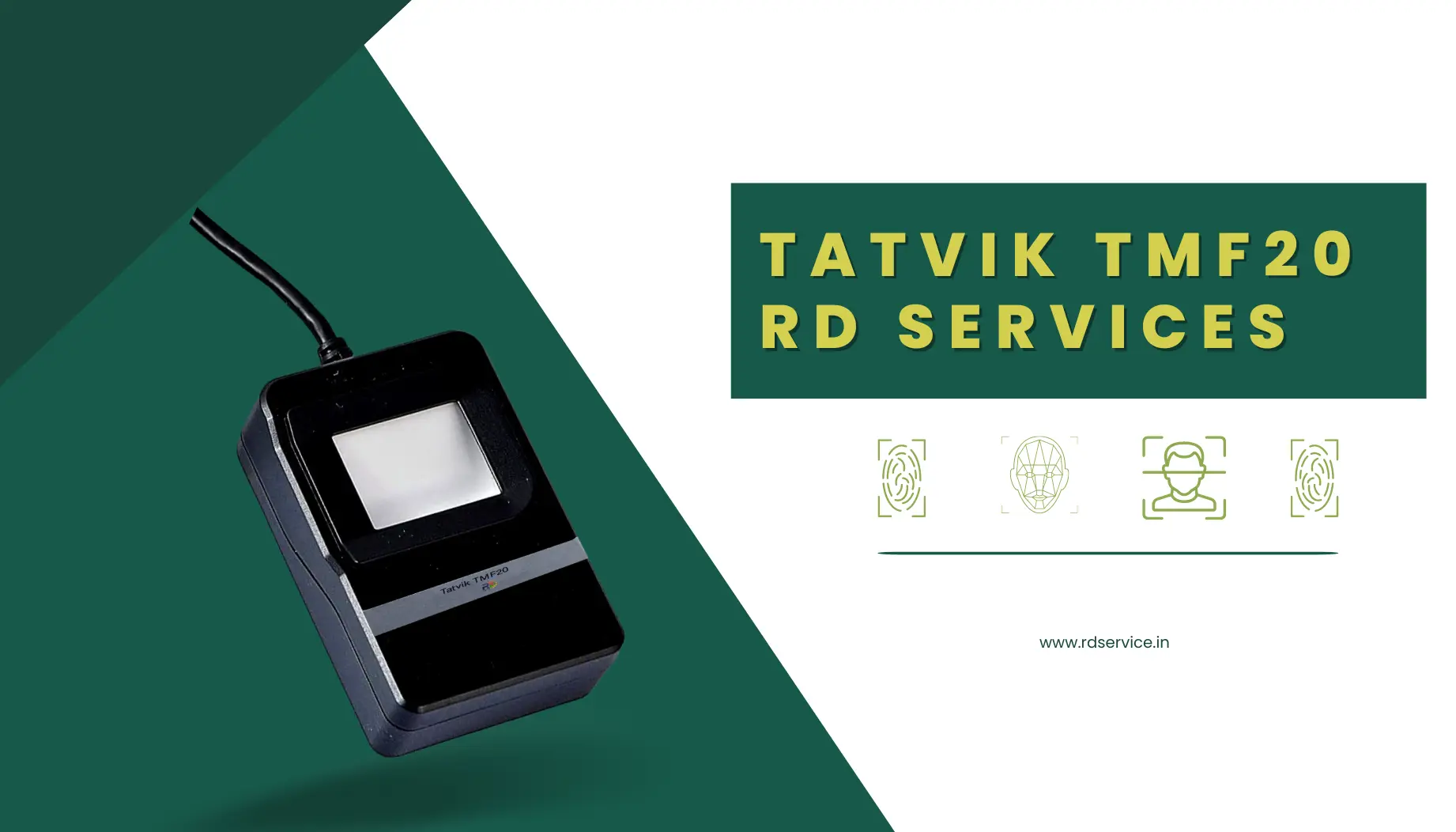 Tatvik 20 Single Fingerprint USB Scanner - TMF 20